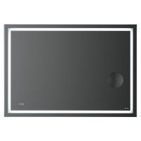 AM.PM Зеркало с LED подсветкой, часами и косметическим зеркалом M91AMOX1003WG